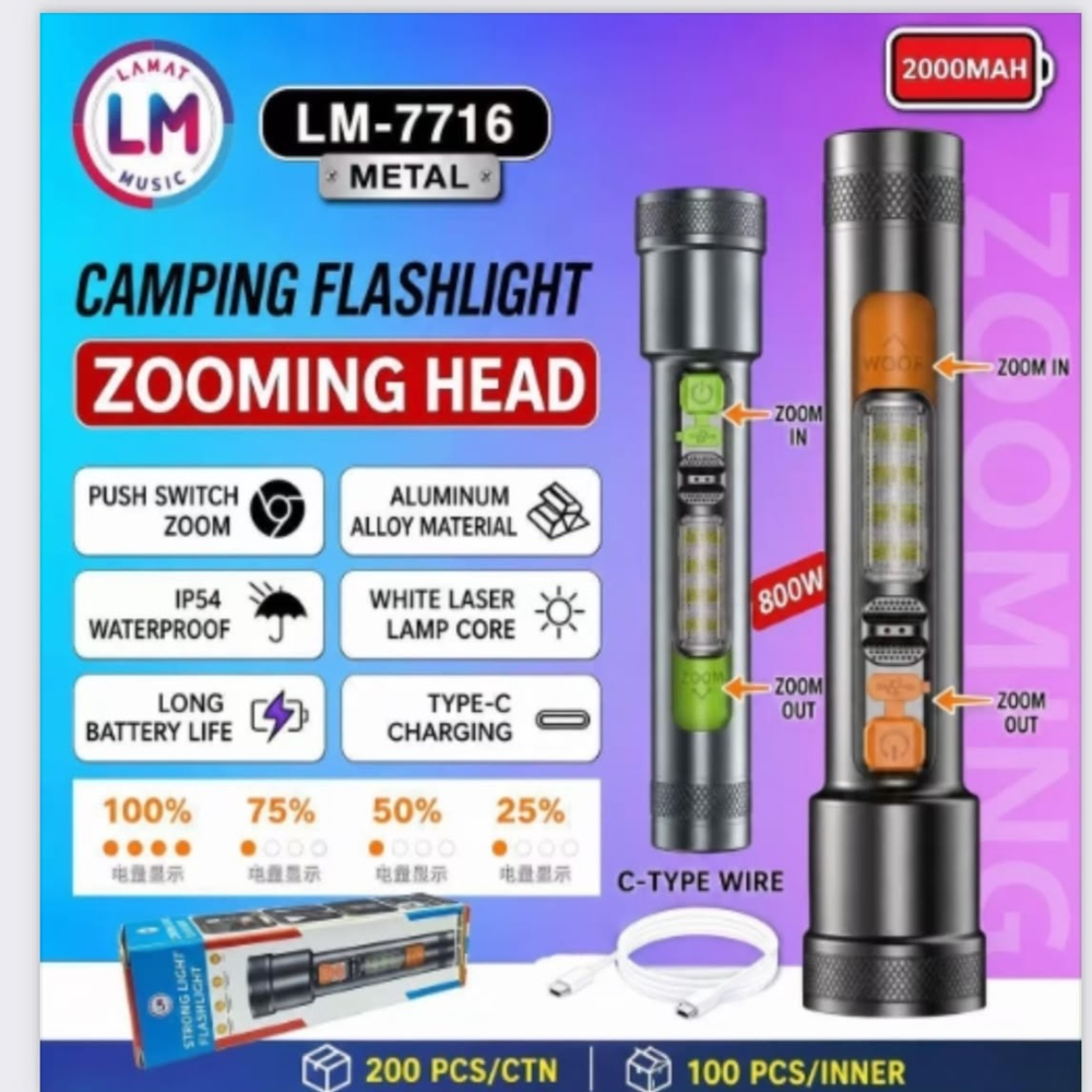 LM-7716 METAL TORCH