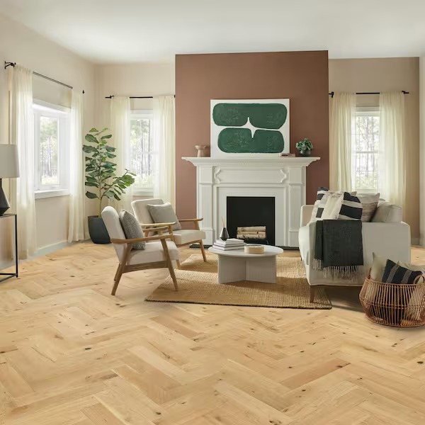 Herringbone Wooden Flooring