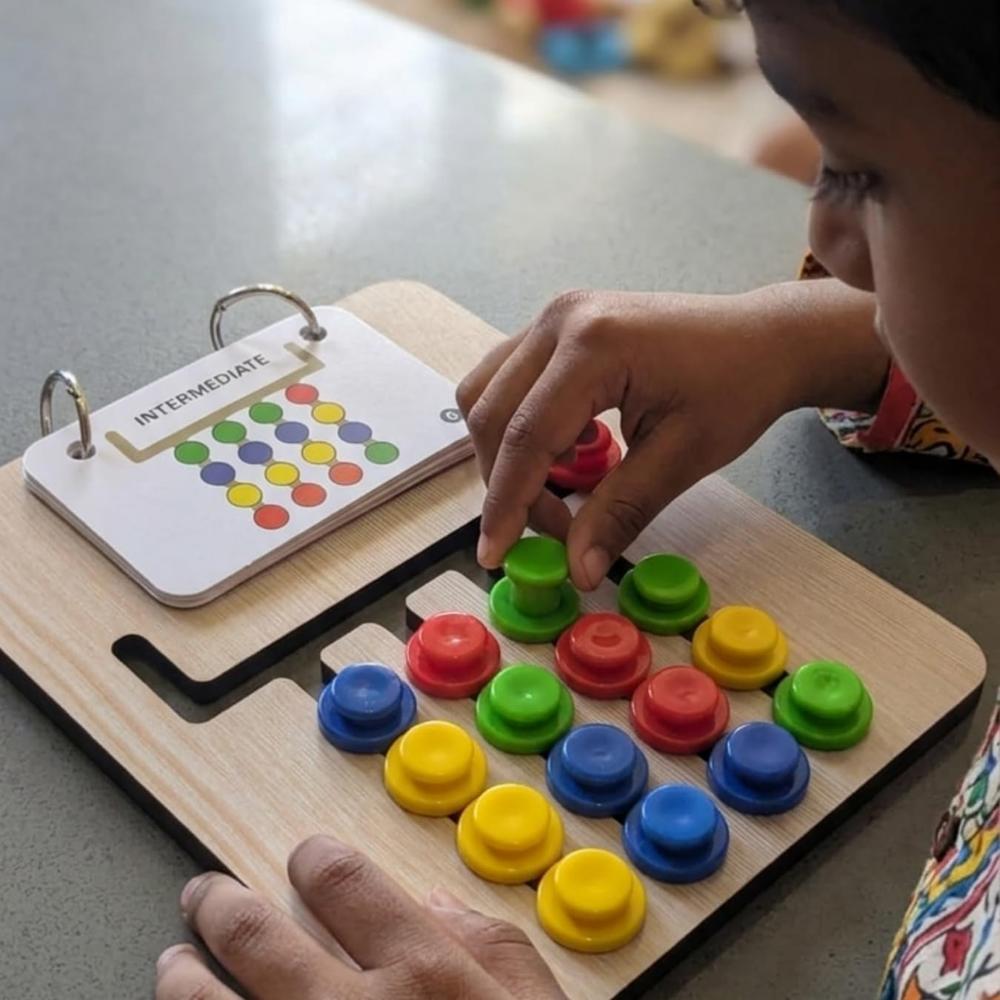 Wooden Slide Puzzle Game