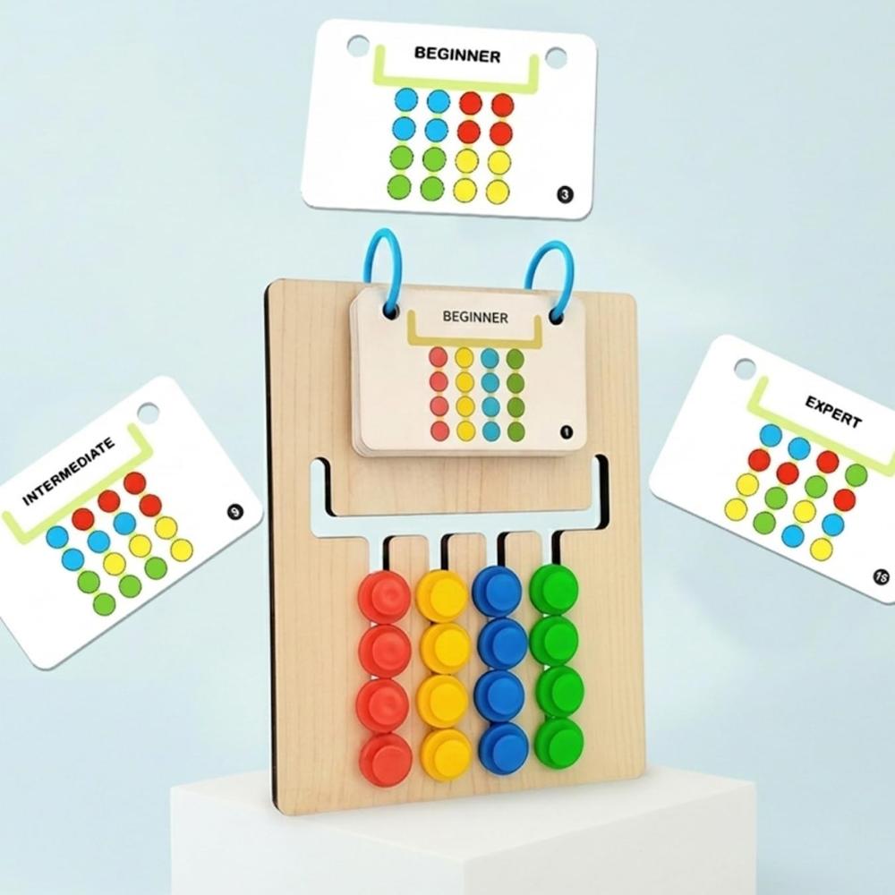 Wooden Slide Puzzle Game
