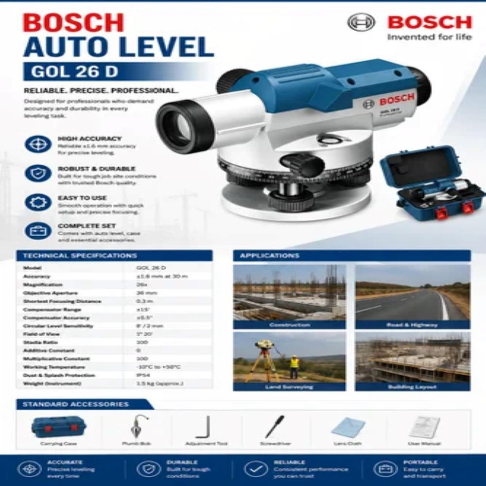 Auto Level Bosch GOL 26D