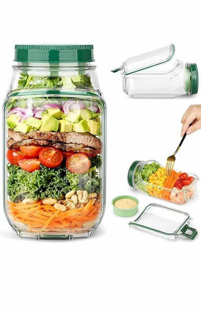 LEAKPROOF SALAD JAR