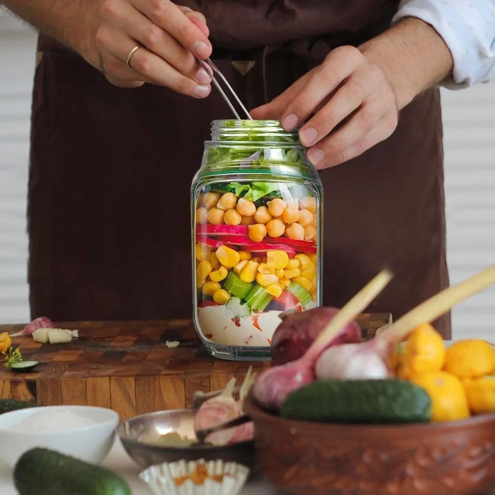 LEAKPROOF SALAD JAR