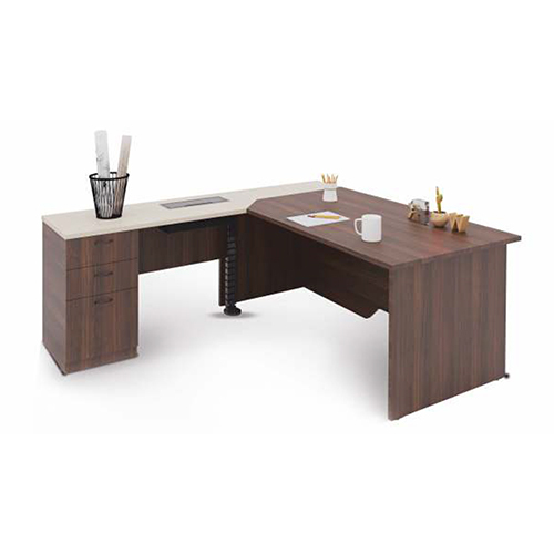 Dual Tone Executive Desk