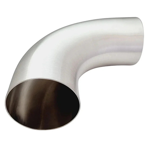 Stainless Steel Dairy Bend Elbow - Bend Radius: 1D