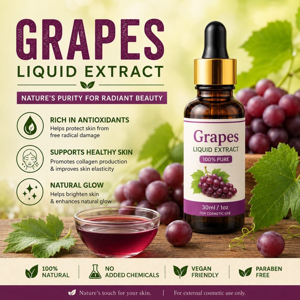 Grape Liquid Extract - Purity(%): 100