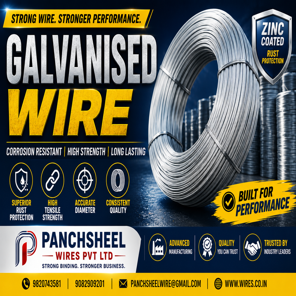 Galvanized Wire - Mild Steel 0.5-5 Mm Silver Zinc Plated, 350-550 Mpa Tensile Strength, Custom Lengths