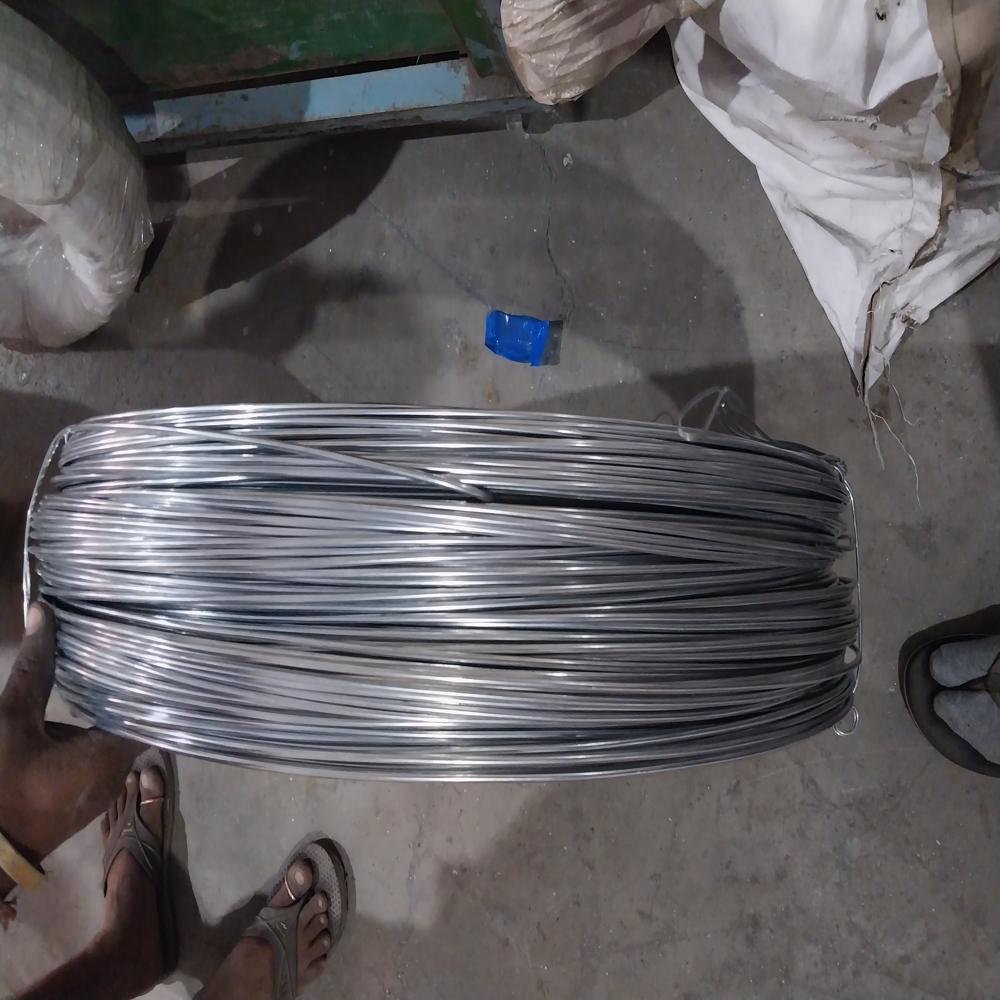 Galvanized Wire - Mild Steel 0.5-5 Mm Silver Zinc Plated, 350-550 Mpa Tensile Strength, Custom Lengths