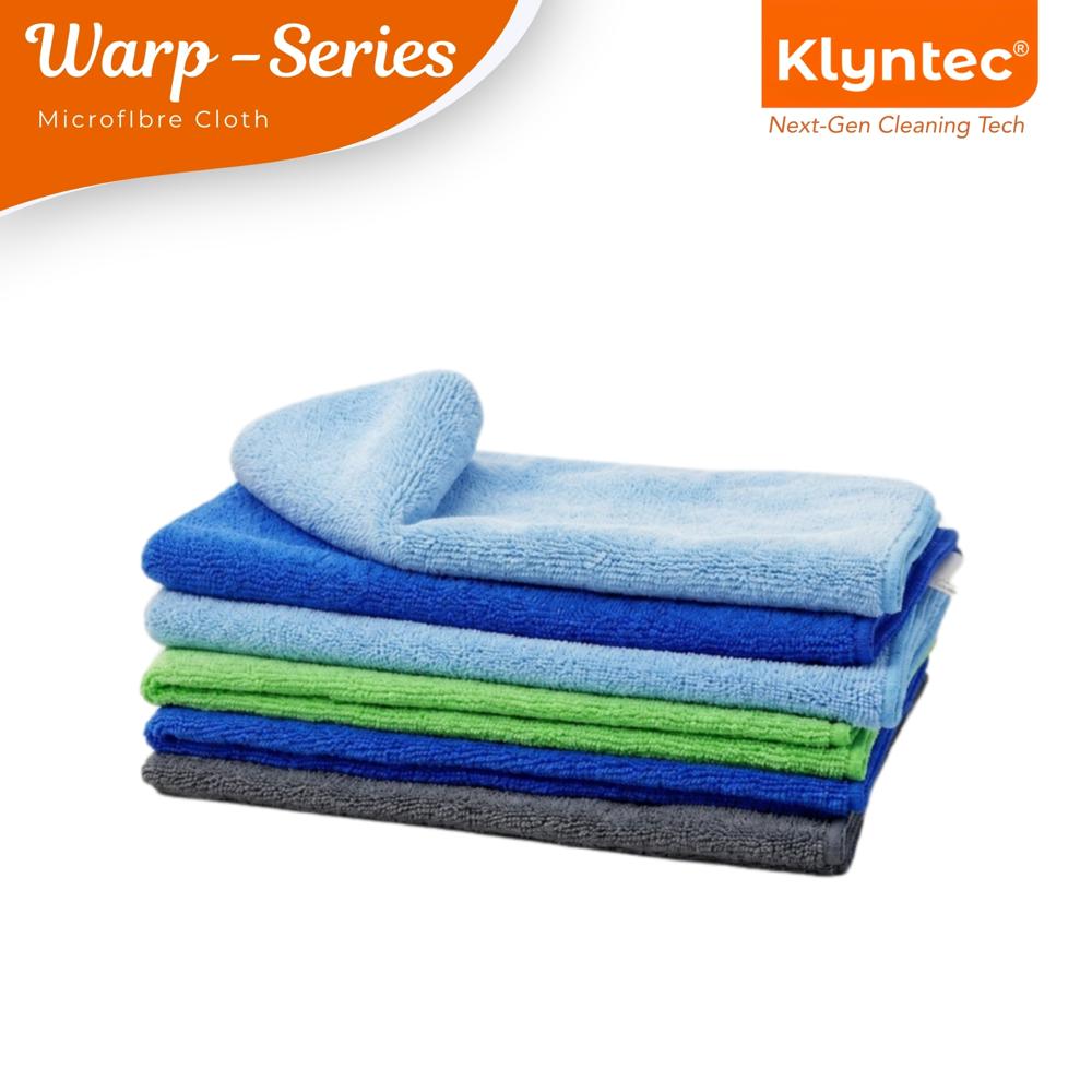 Klyntec All-Purpose Regular Microfiber Cleaning Cloth - 300 GSM (40x40 Cm)