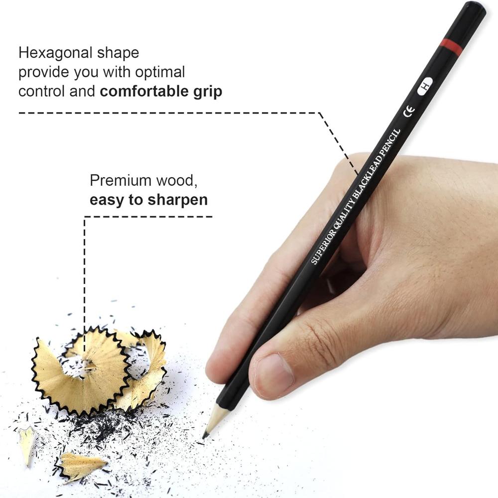 12PCS GRADED PENCIL SET