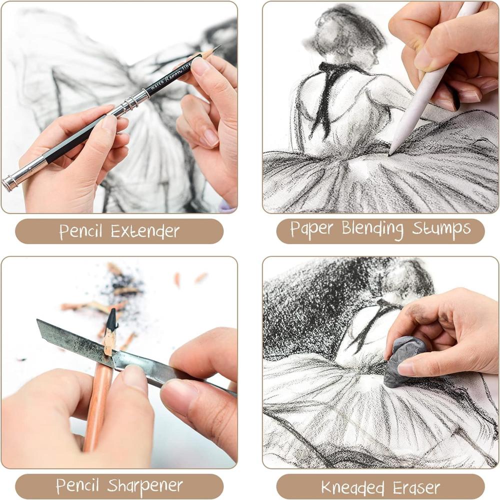 29 PCS DRAWING PENCIL SET