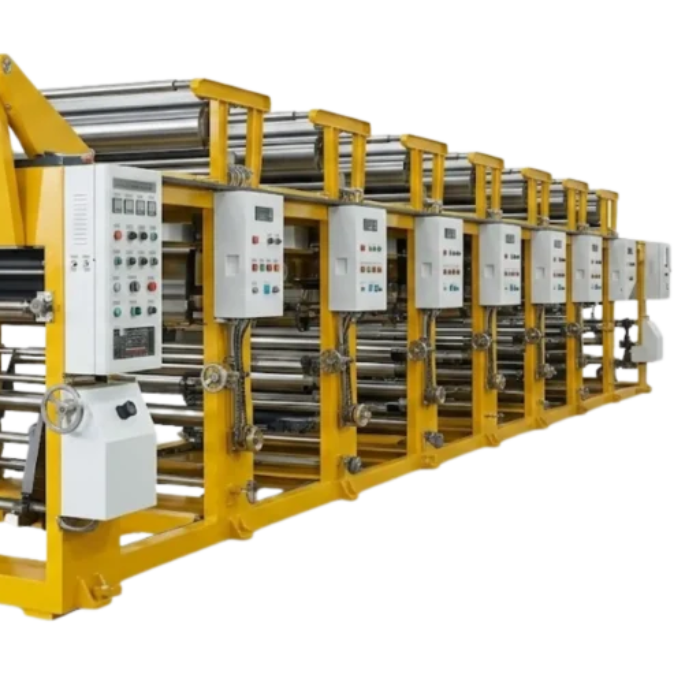 Rotogravure Machine with Turret System
