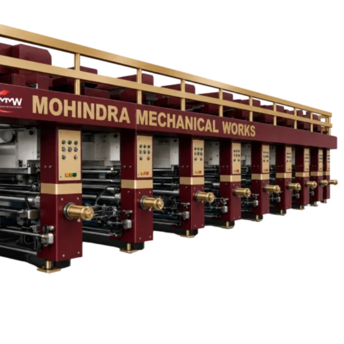 Dining Table Paper Roll Printing & Winding Machine
