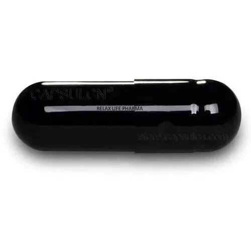 Black Empty Hard Gelatin Capsules