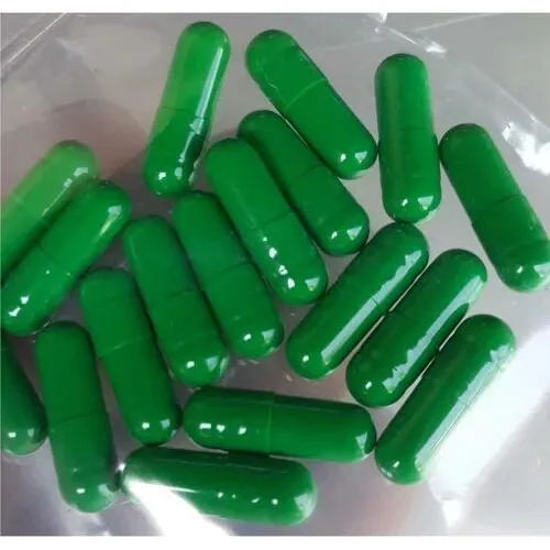 Green Empty Hard Gelatin Capsules