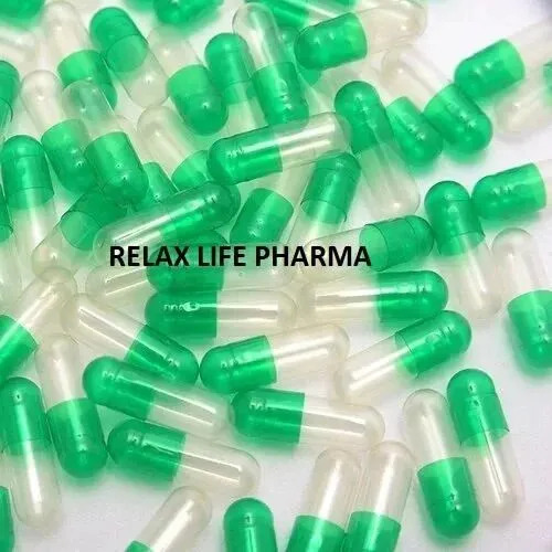 Green-Transparent Empty HPMC Capsules