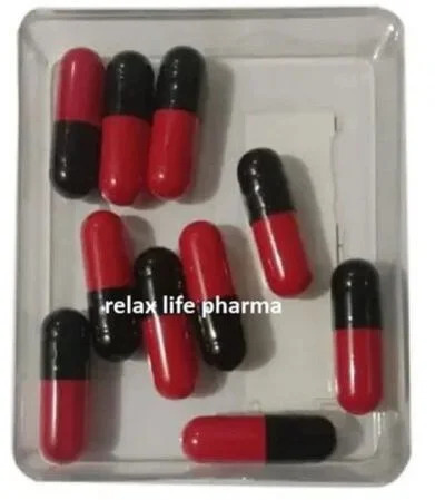 Red-Black Empty HPMC Capsules