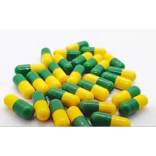 Yellow Green Empty HPMC Capsules