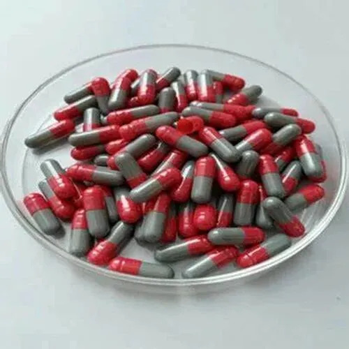 Red Grey Empty Gelatin Capsules