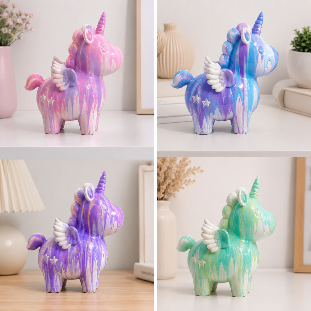 White Fluid Unicorn