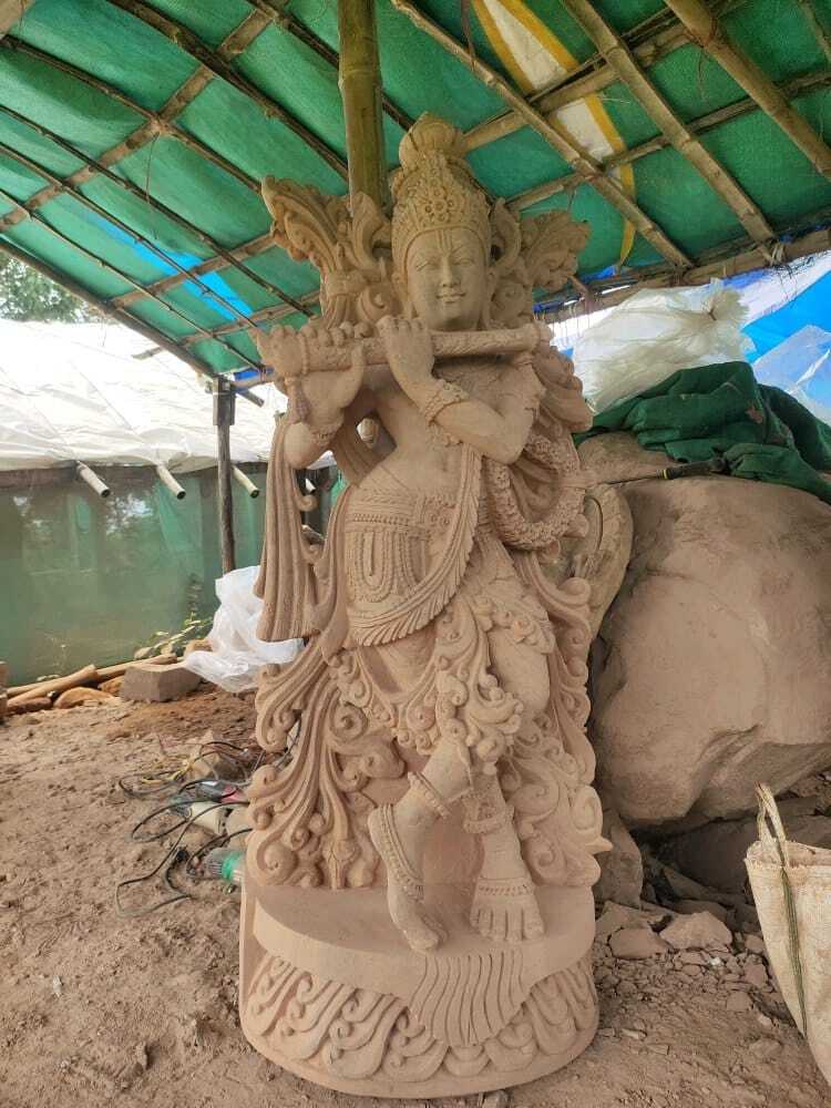 5 Feet Tree Playing Krishna