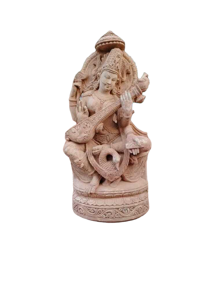 5 Feet Saraswati Statue