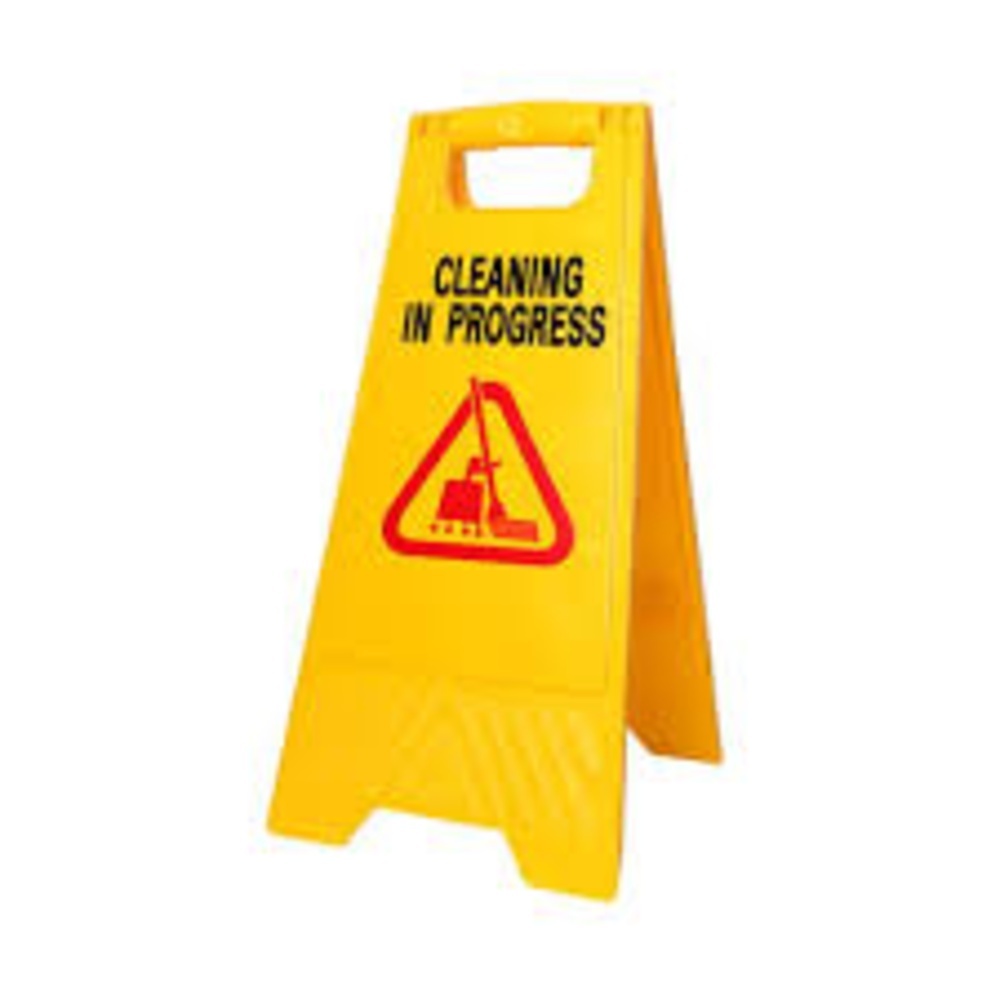 Cleaning In Progress Sign Boards