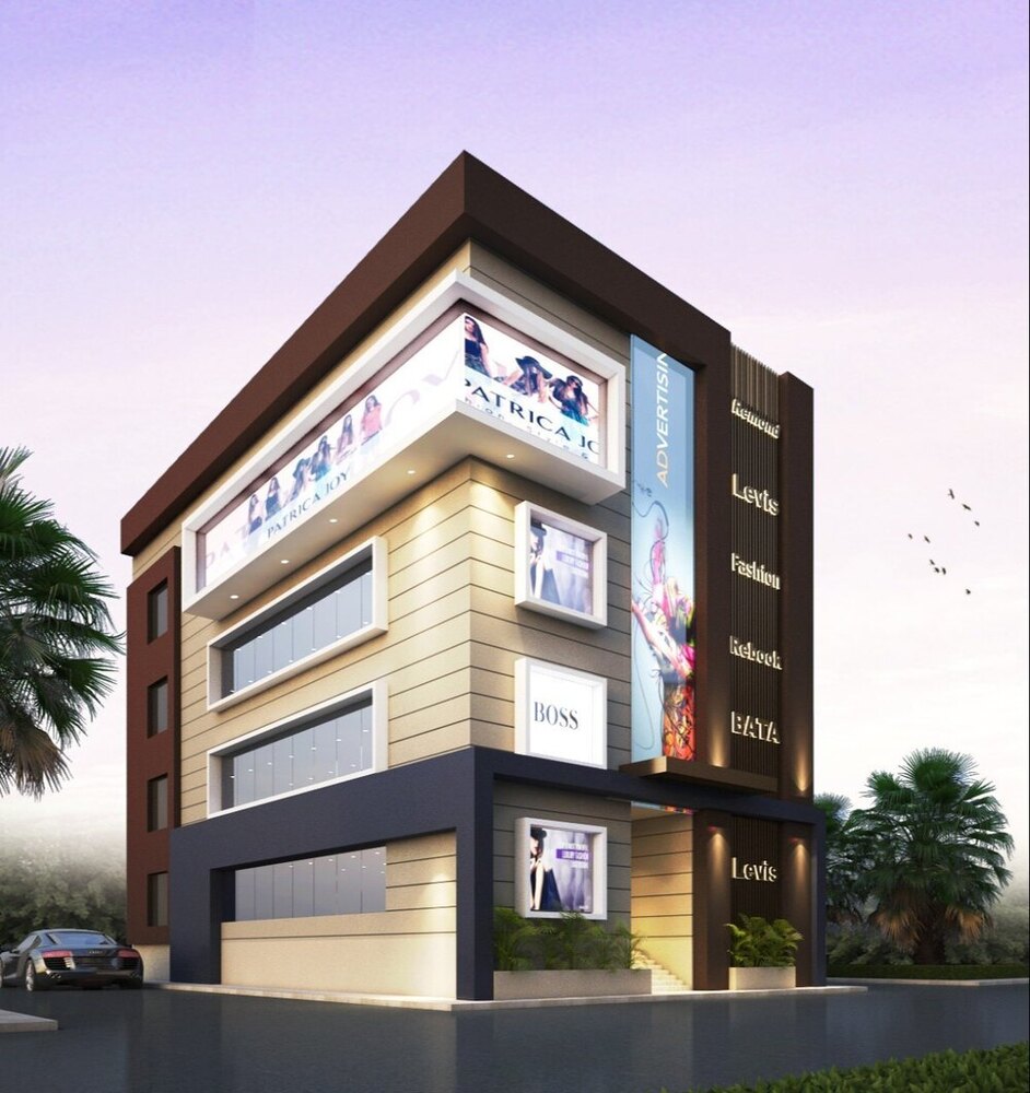 Acp Front Elevation