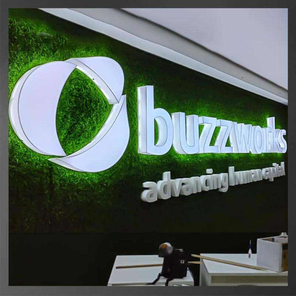 Acrylic Side Letter - Color: White