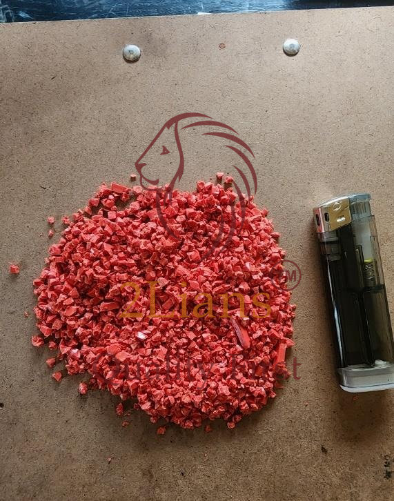 ABS Regrind Red and black