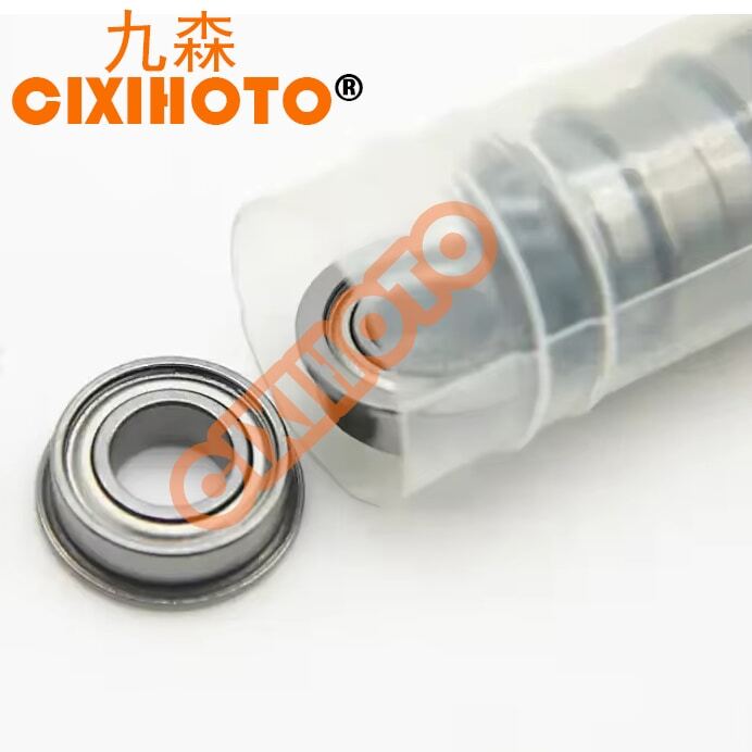 F696 F697 F698 F699 Flanged Deep Groove Ball Bearing ZZ 2RS Miniature Flange Bearing For Small Motor Electronic Device