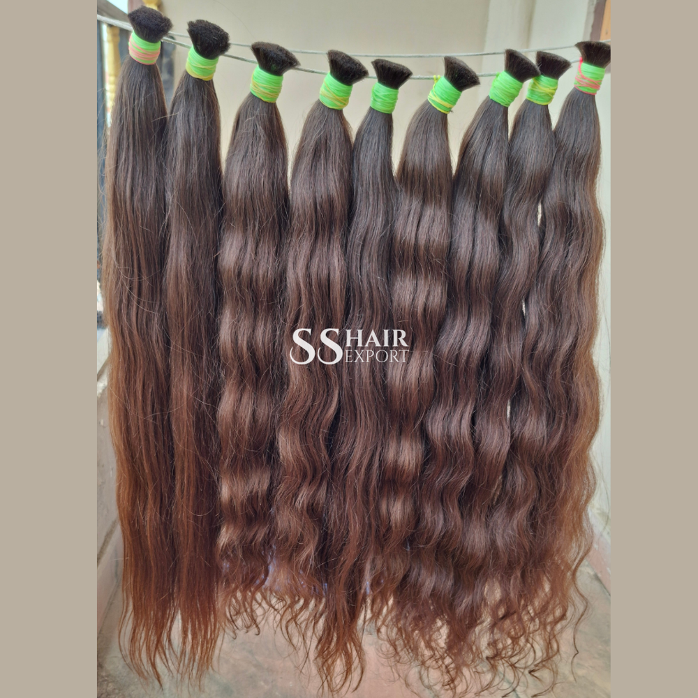 South Indian Temple Short Size 8-22inch Bulk Human Hair Raw Bundle