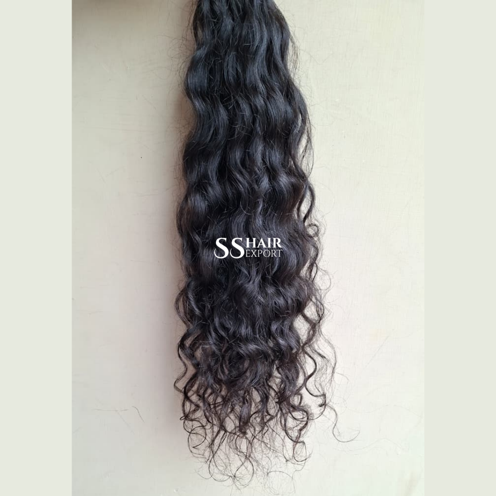 Curly Hair Bundles 3 Natural Black Color 12