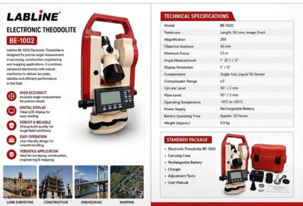 Digital Survey Theodolite