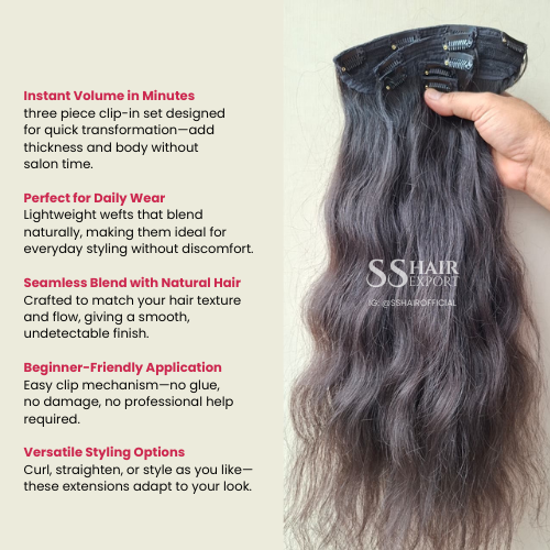 Clip In Hair Extensions Cost Real Human Hair Vendor