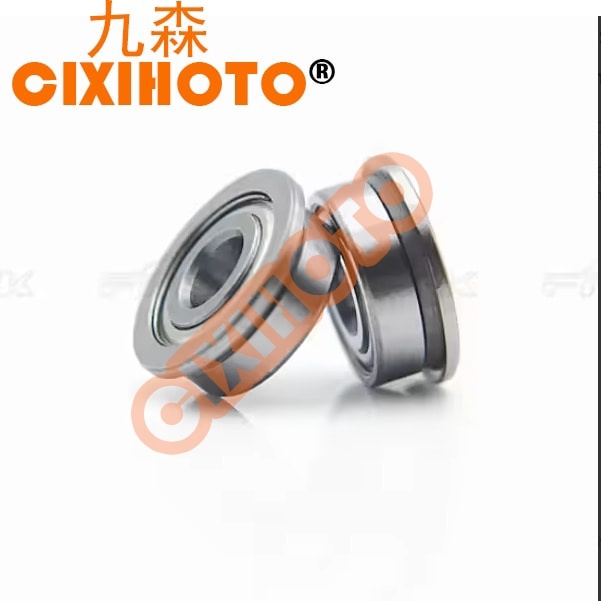 F692 F693 F694 F695 Flange Deep Groove Ball Bearing ZZ 2RS Chrome Steel Miniature Flanged Bearing For Small Precision Equipment