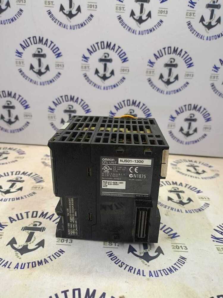 Omron Cpu Unit Nj501-1300