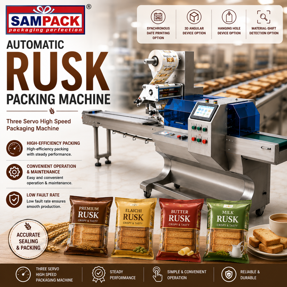 Automatic Rusk Packing Machine