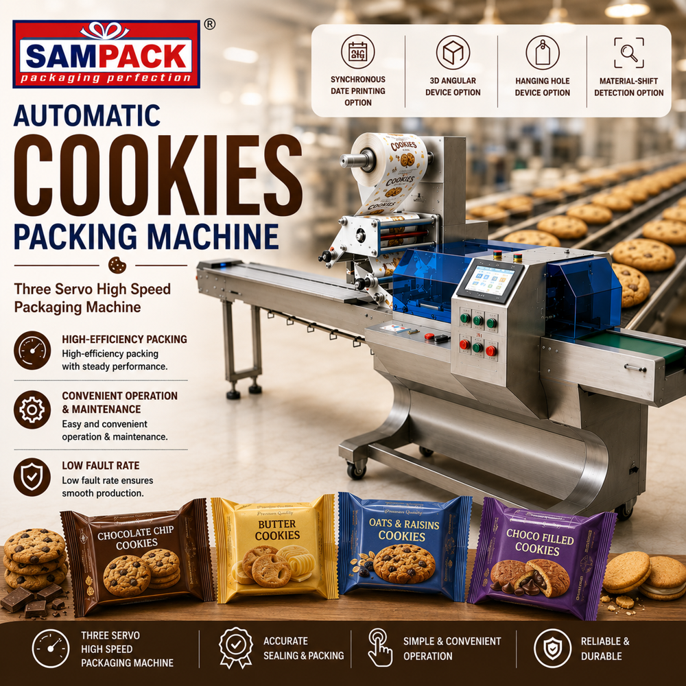 Automatic Cookies Packing Machine 
