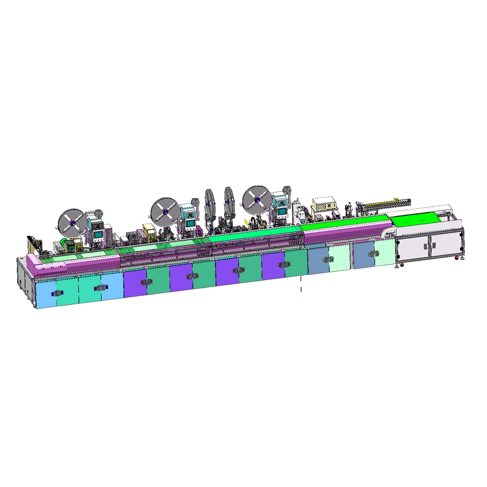 FAKRA Cable Assembly Production Line Fully Automatic Wire Harness Manufacturing Machine