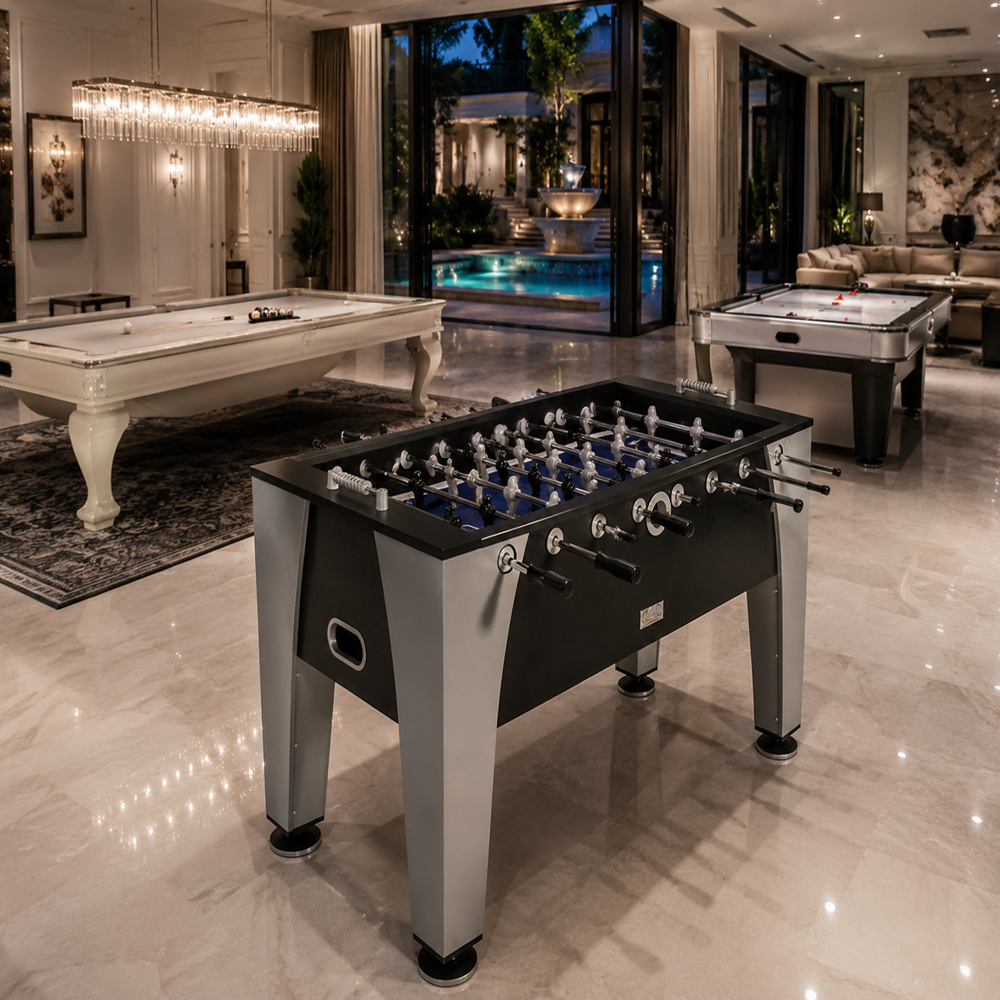 BOOT BOY foosball table - BB 7001 IN - Metallic