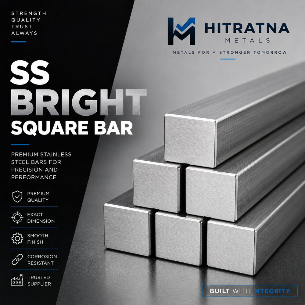 SS 316 Bright Square Bar