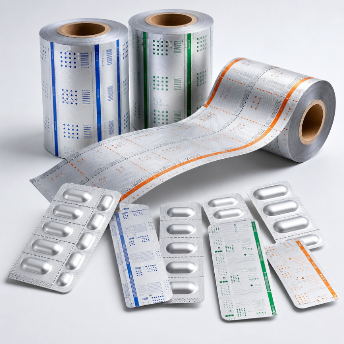 Pharma Strip Packing Foil Printing Machine