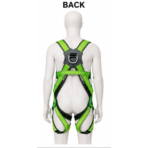 FULL BODY HARNESS WITH DORSAL ATTACHMENT