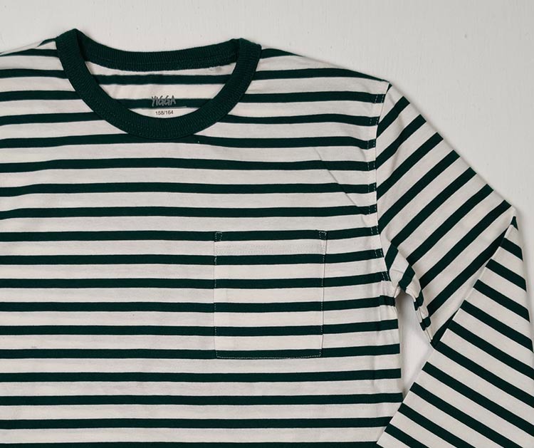B16733 | YIGGA Older Boys Striped Long Sleeve T-Shirts