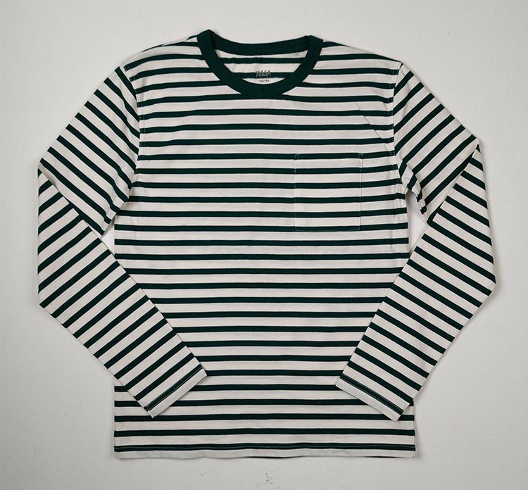 B16733 | YIGGA Older Boys Striped Long Sleeve T-Shirts