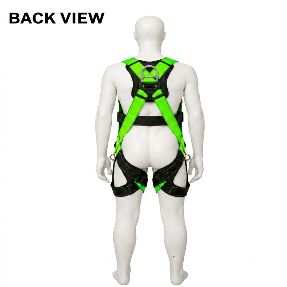 FULL BODY HARNESS WITH FRONTAL ATTACHMENT & ADJUSTABLE SHOULDER