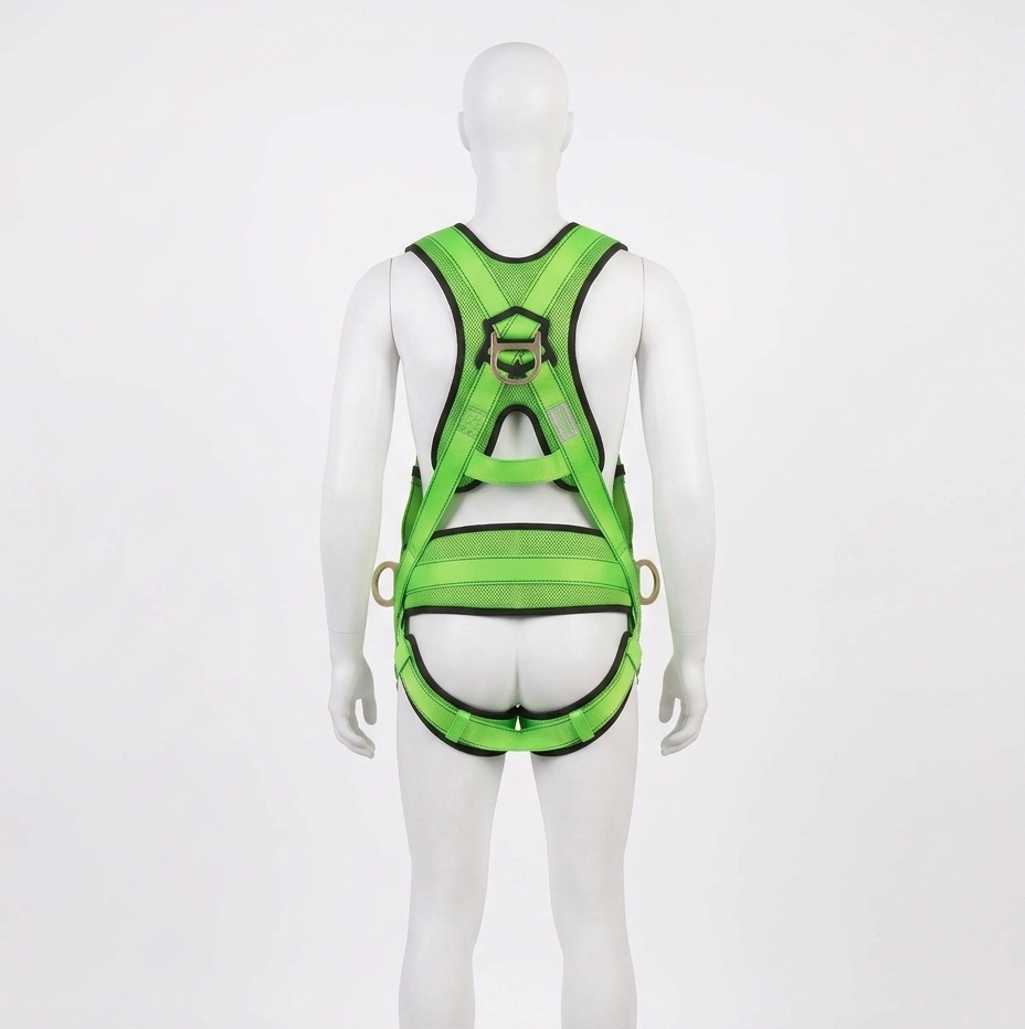 FULL BODY HARNESS WITH 3 PADS & 5 ATTACHMENT POINTS