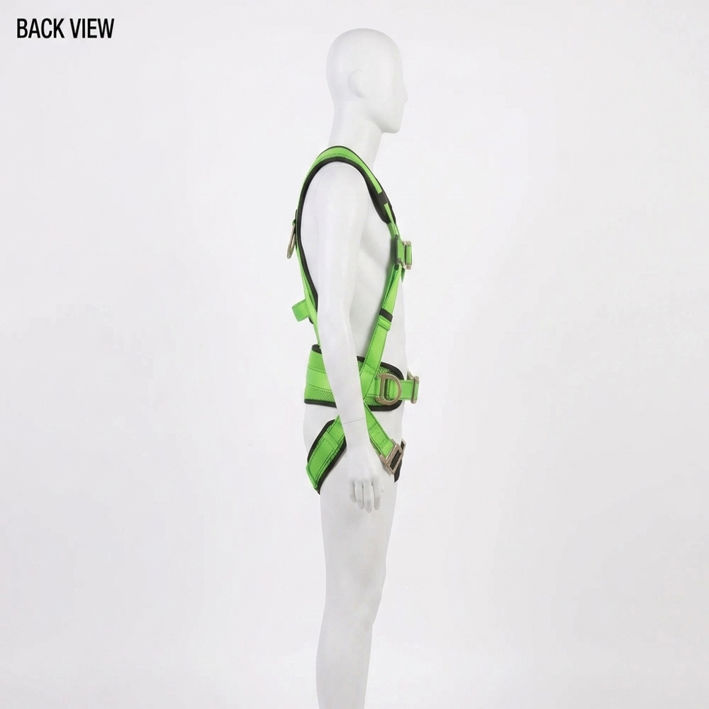 FULL BODY HARNESS WITH 3 PADS & 5 ATTACHMENT POINTS