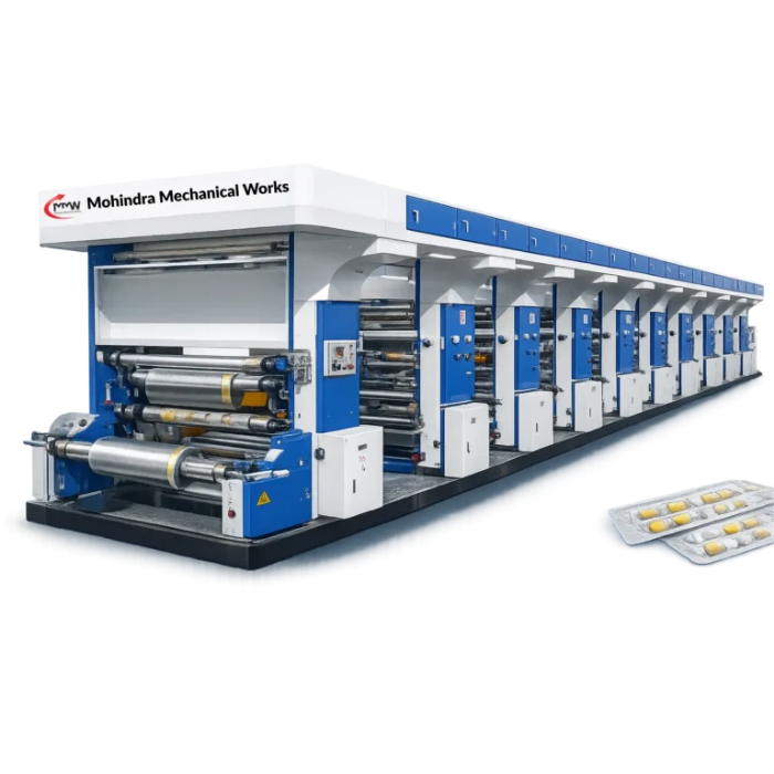 Pharma Foil Printing Machine Manufacturer